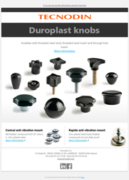 Duroplast Knobs