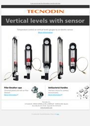 Vertical gauges with sensor