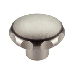 Solid SS knob with threaded hole