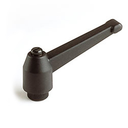 Adjustable handle with threaded insert